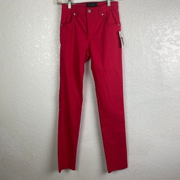 Karen Kane Brand New Size 2 PINK Stretch Jeans - Picture 1 of 6